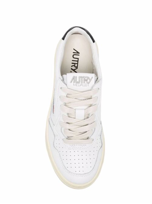 White leather sneakers for man Autry | AULWLL22 WHT/BLACK